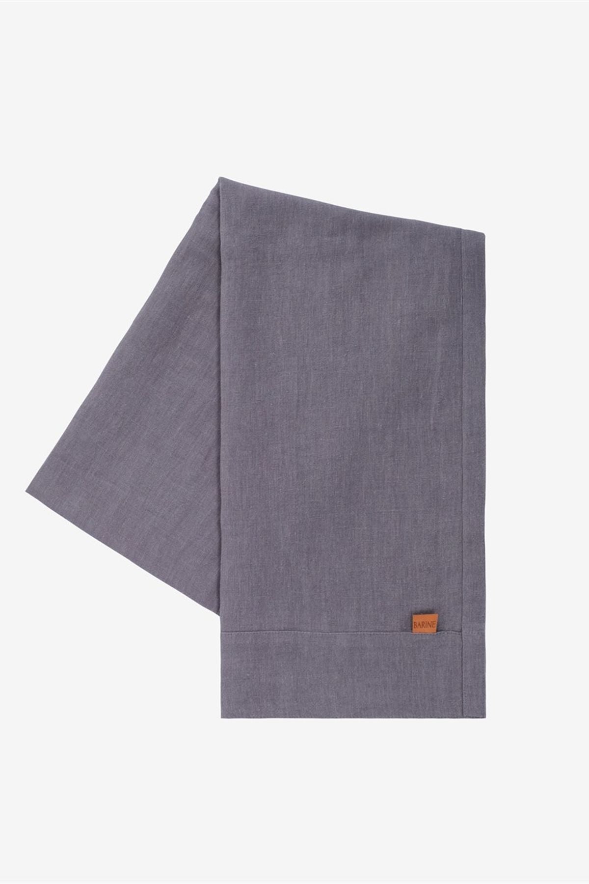 Linen Runner Gri