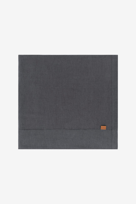 Linen Linen Tablecloth Anthracite