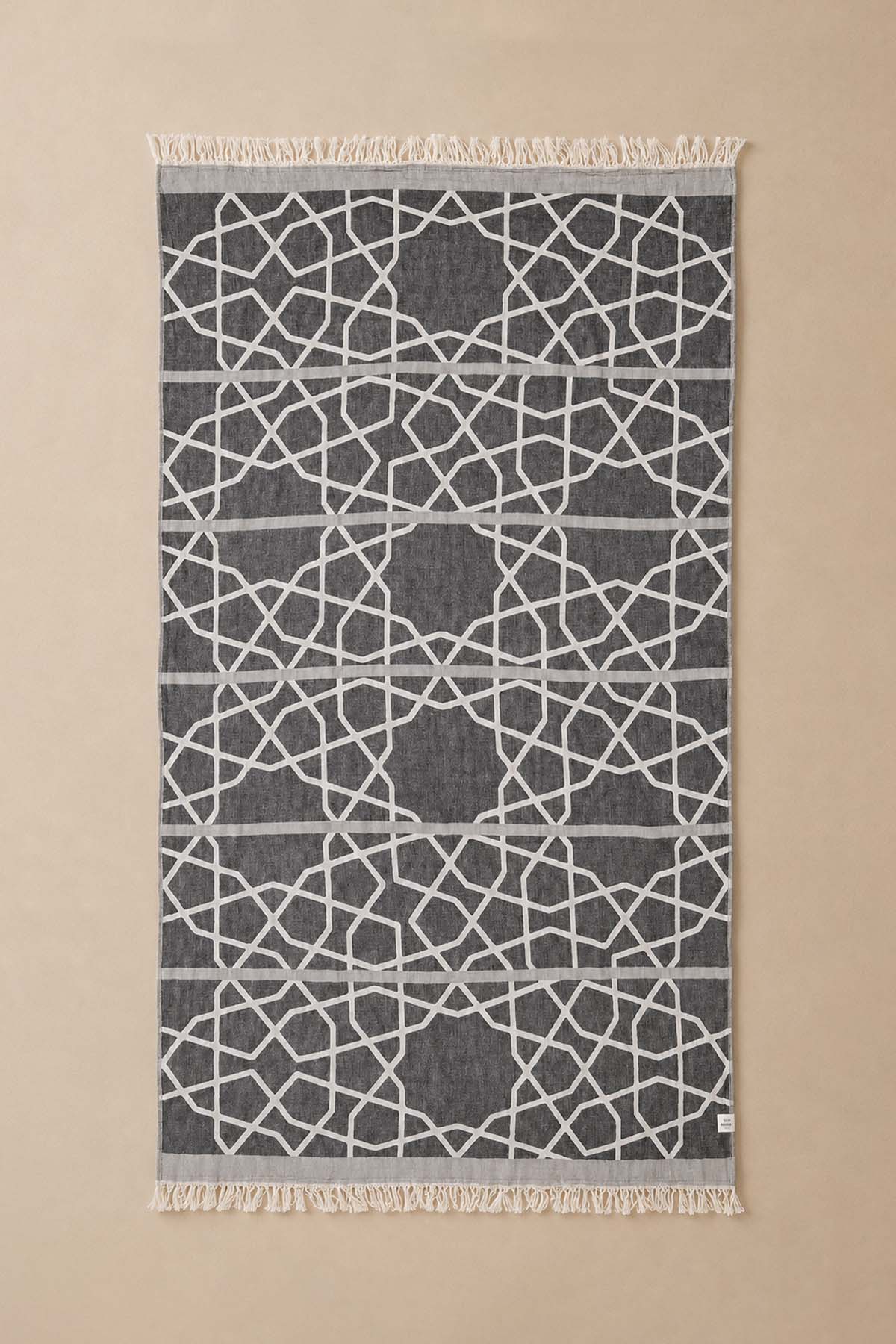 Marrakech Loincloth Grey-Black