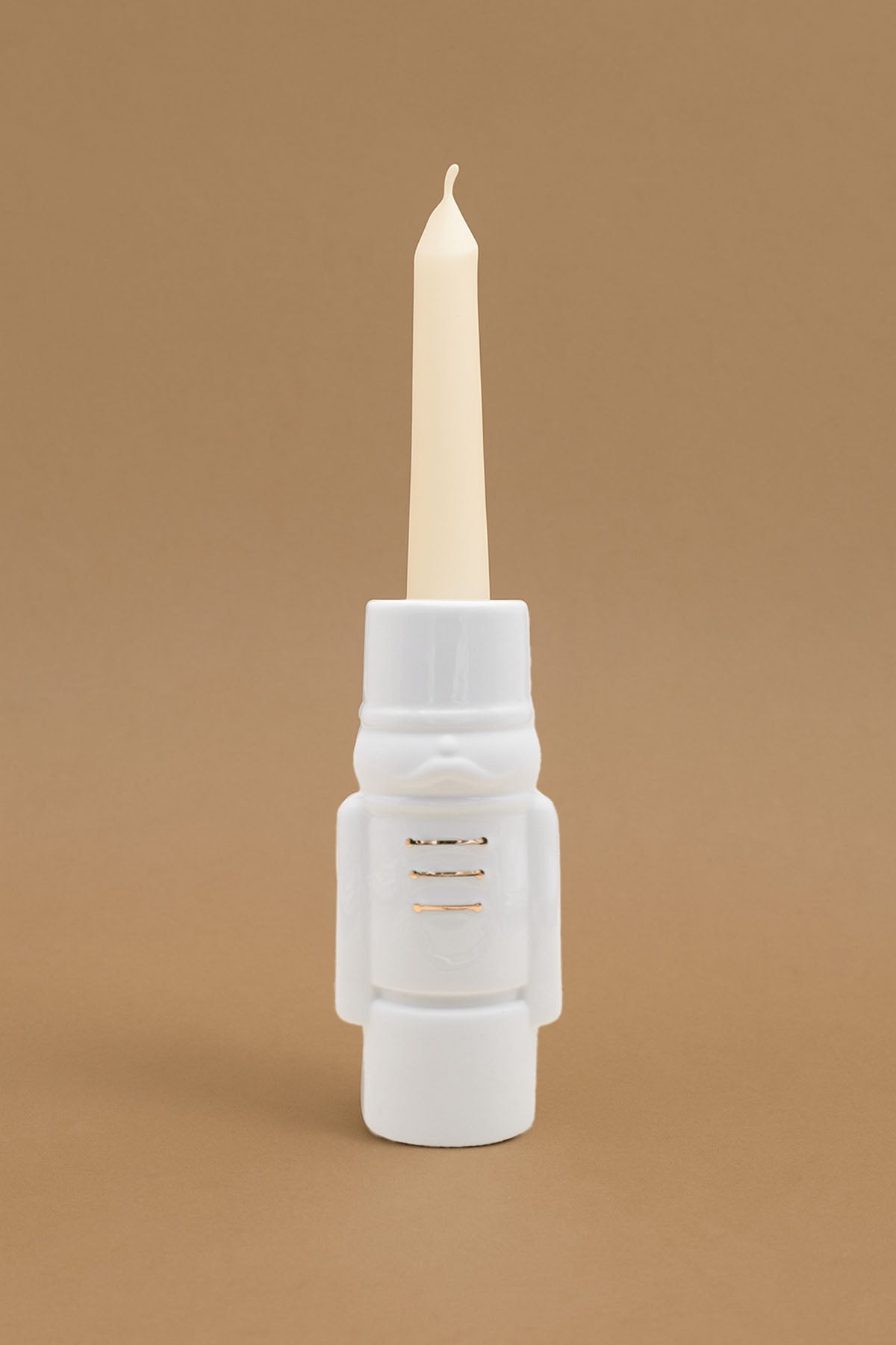 Fındıkkıran Porselen Mumluk, Şamdan 5,5x4x14 cm