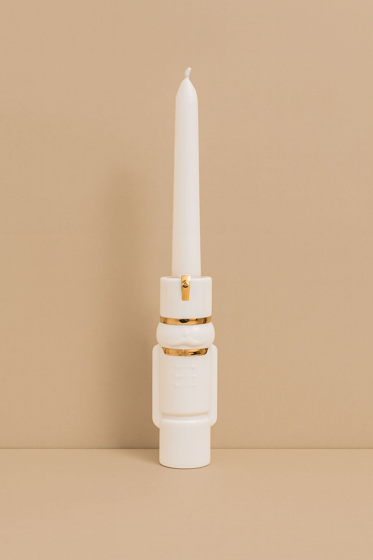 Fındıkkıran Porselen Mumluk, Şamdan 5,5x4x18 cm