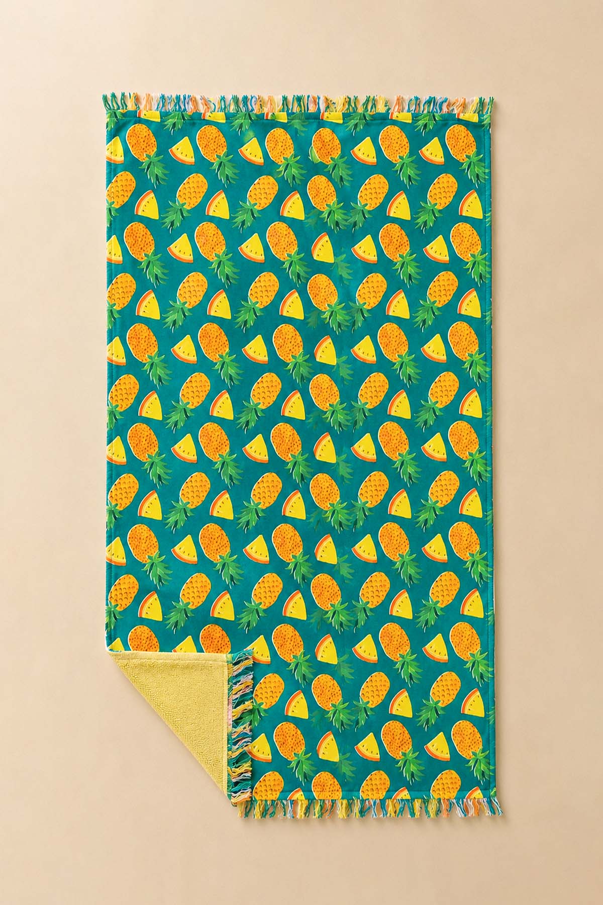 Pineapple Kikoy Beach Towel