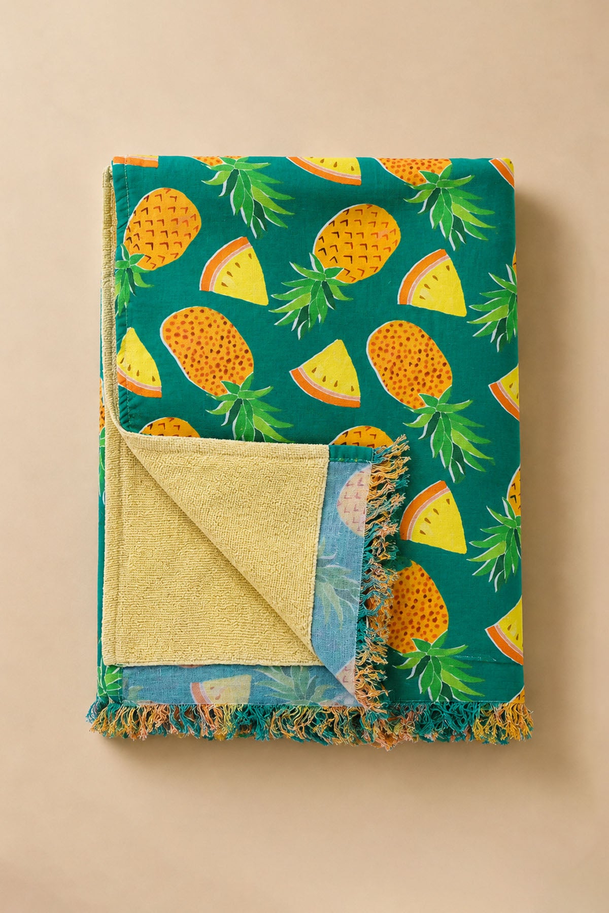 Pineapple Kikoy Beach Towel