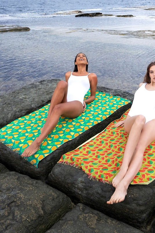 Пляжное полотенце Kikoy с ананасом