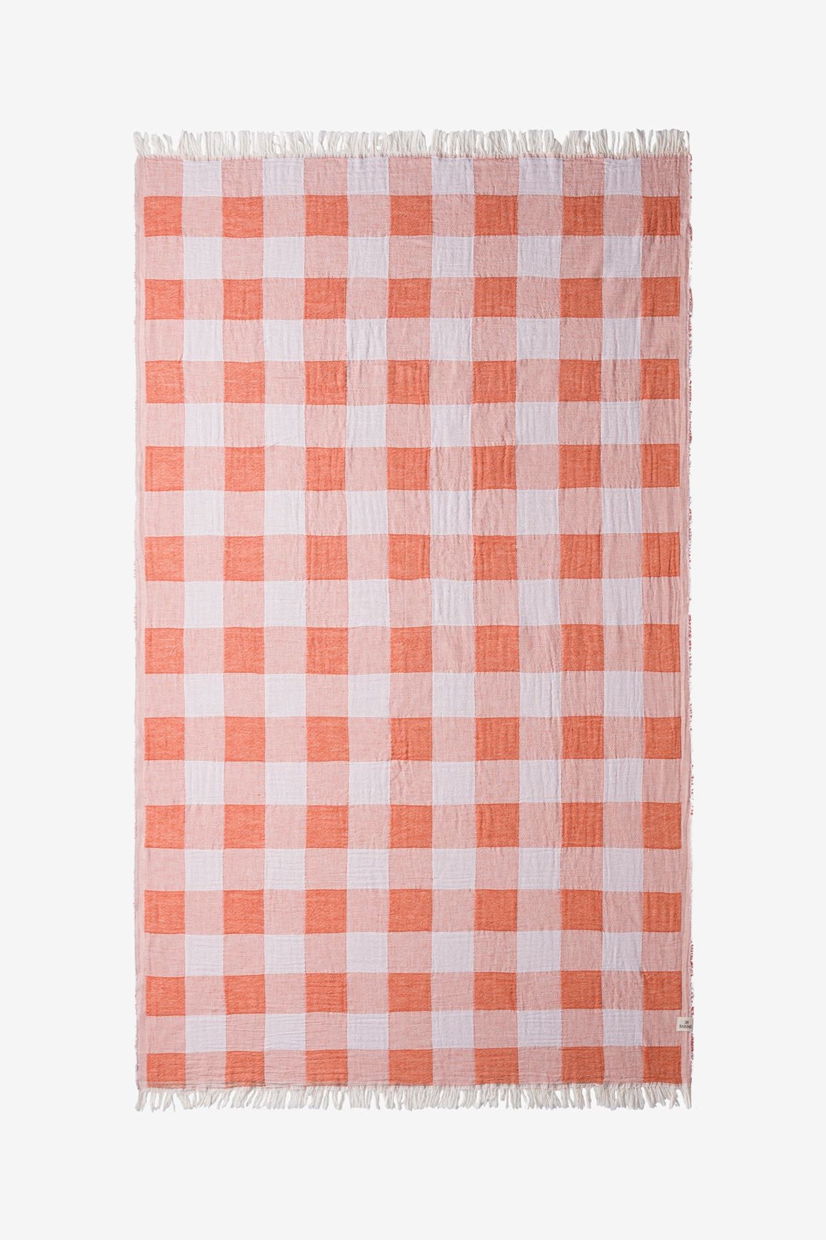 Plaid Müslin Peştamal Apricot