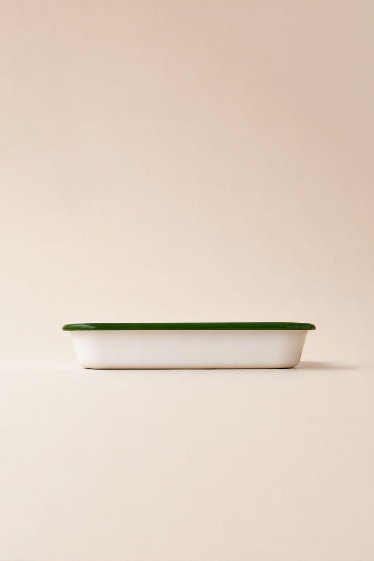 Pomodoro Domates Desenli Emaye Servis Tabağı 21x14x4 cm