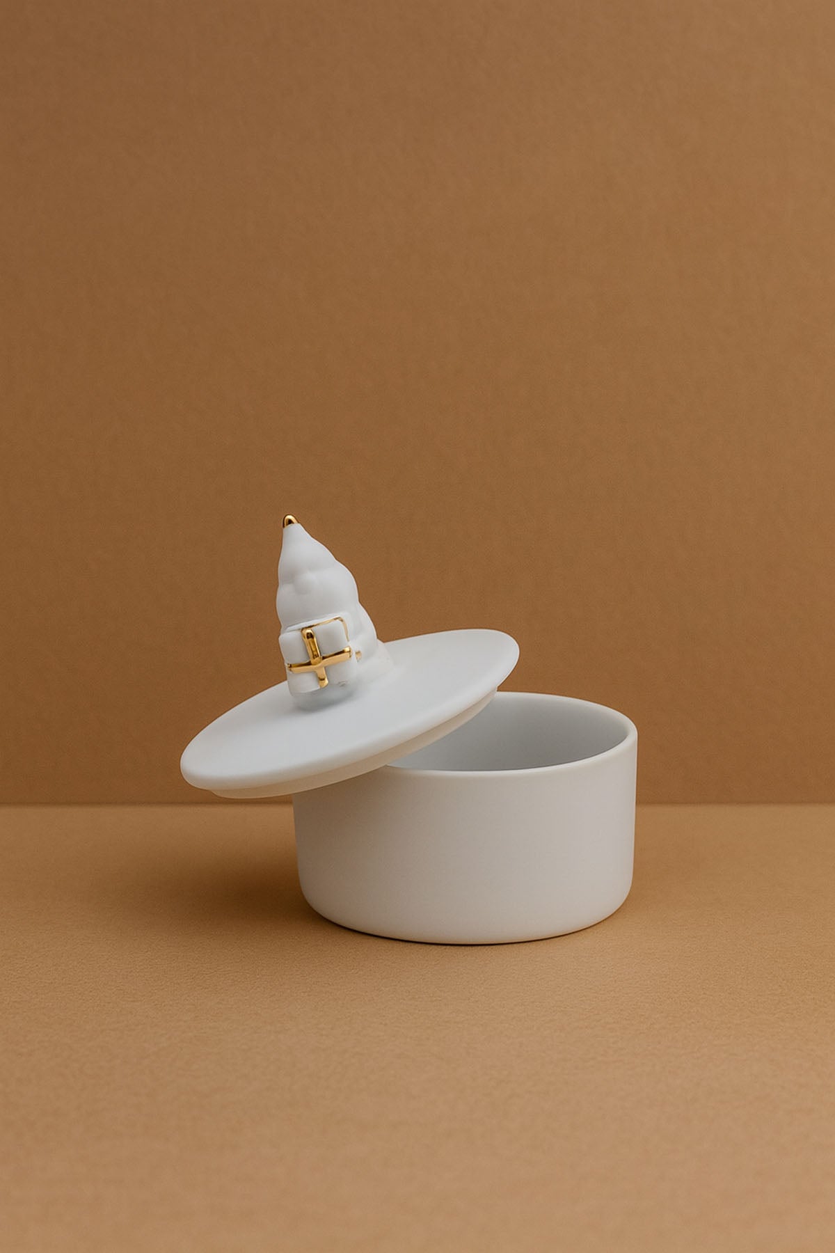 Noel Baba Figürlü Porselen Mini Kavanoz