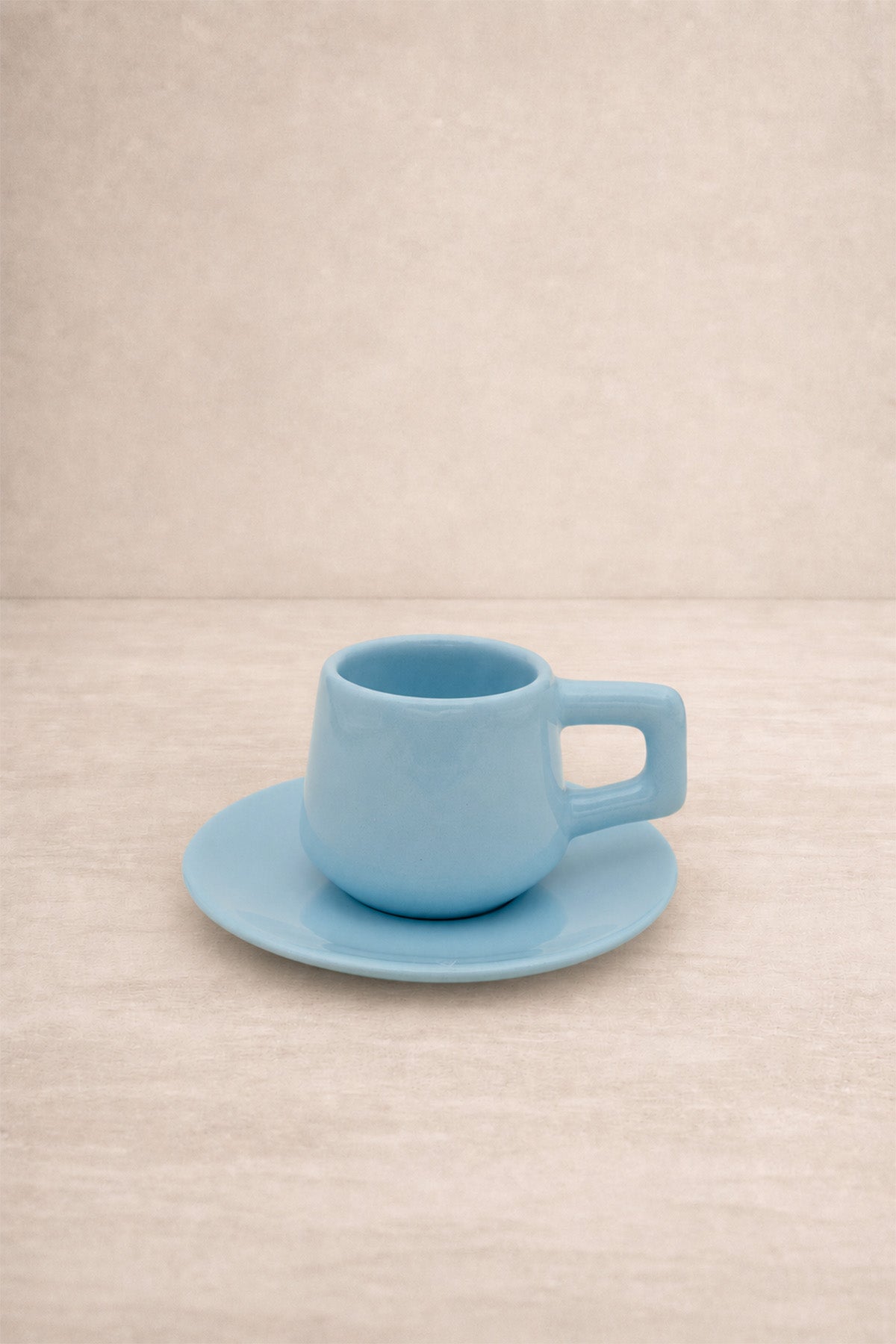 Stoneware Espresso / Türk Kahvesi Fincanı Mavi