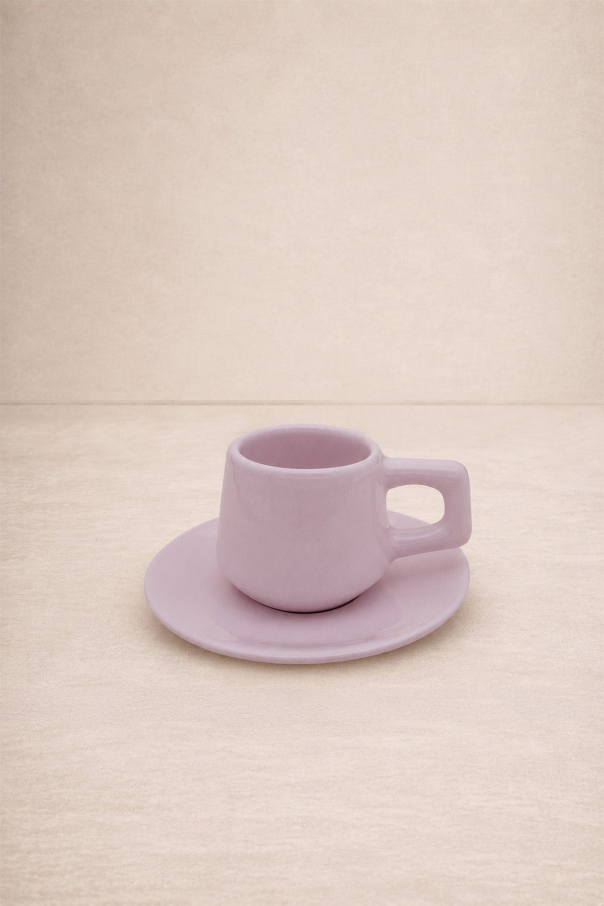 Stoneware Espresso / Türk Kahvesi Fincanı Pembe