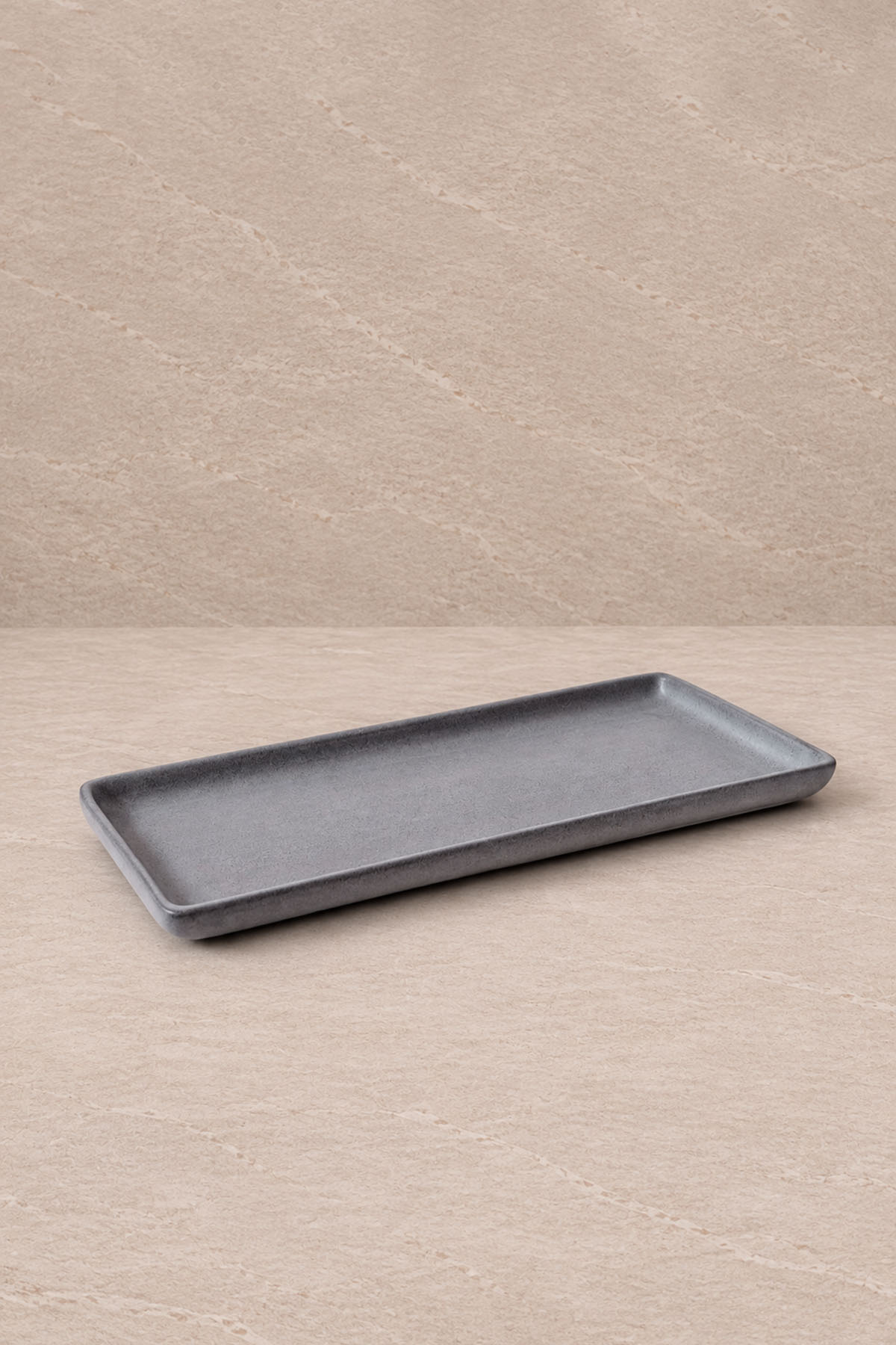Asian Dining Stoneware Dikdörtgen Sushi Tabağı  26 x 12 cm
