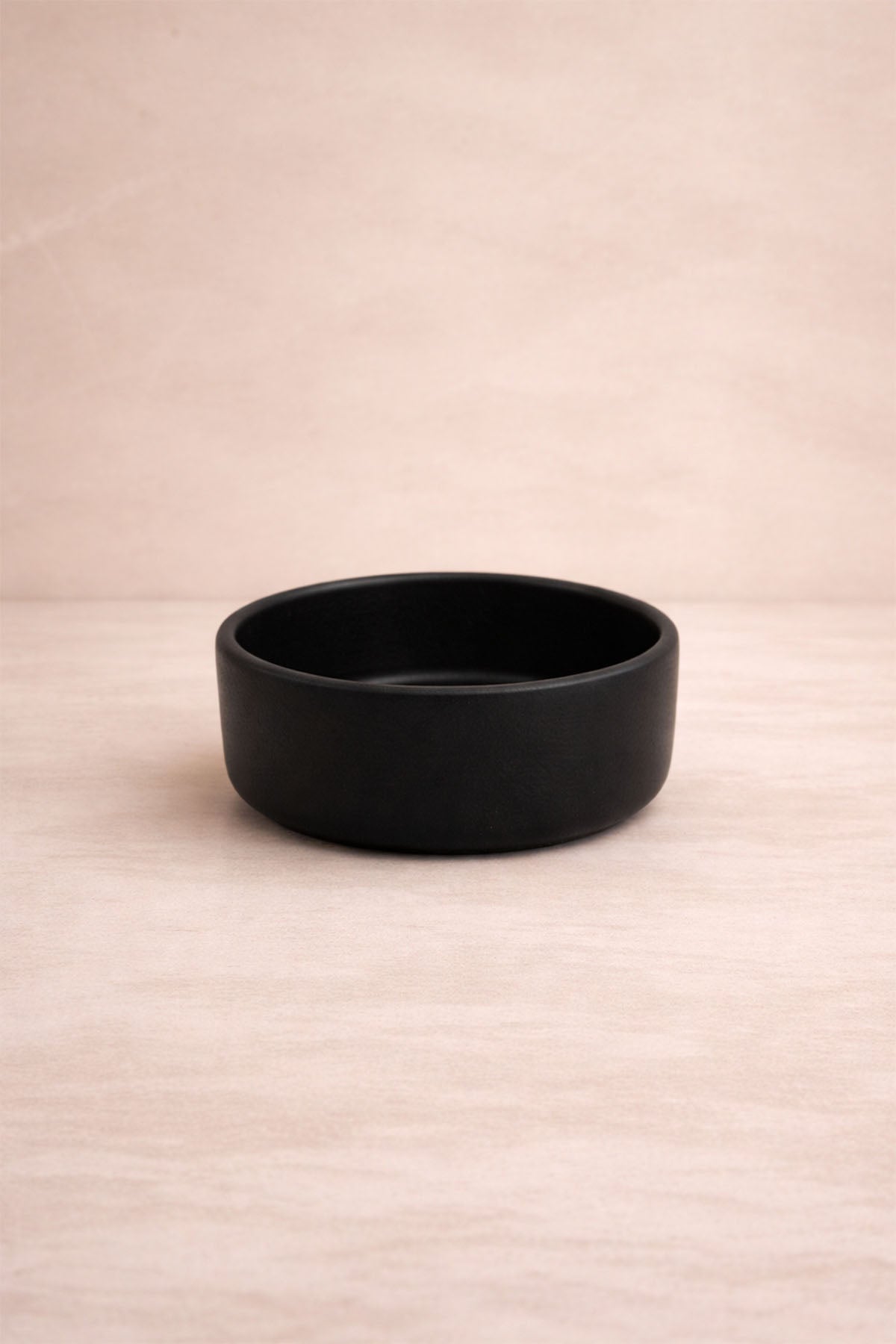 Stoneware Servis Kasesi / Meze Tabağı Siyah 10 cm