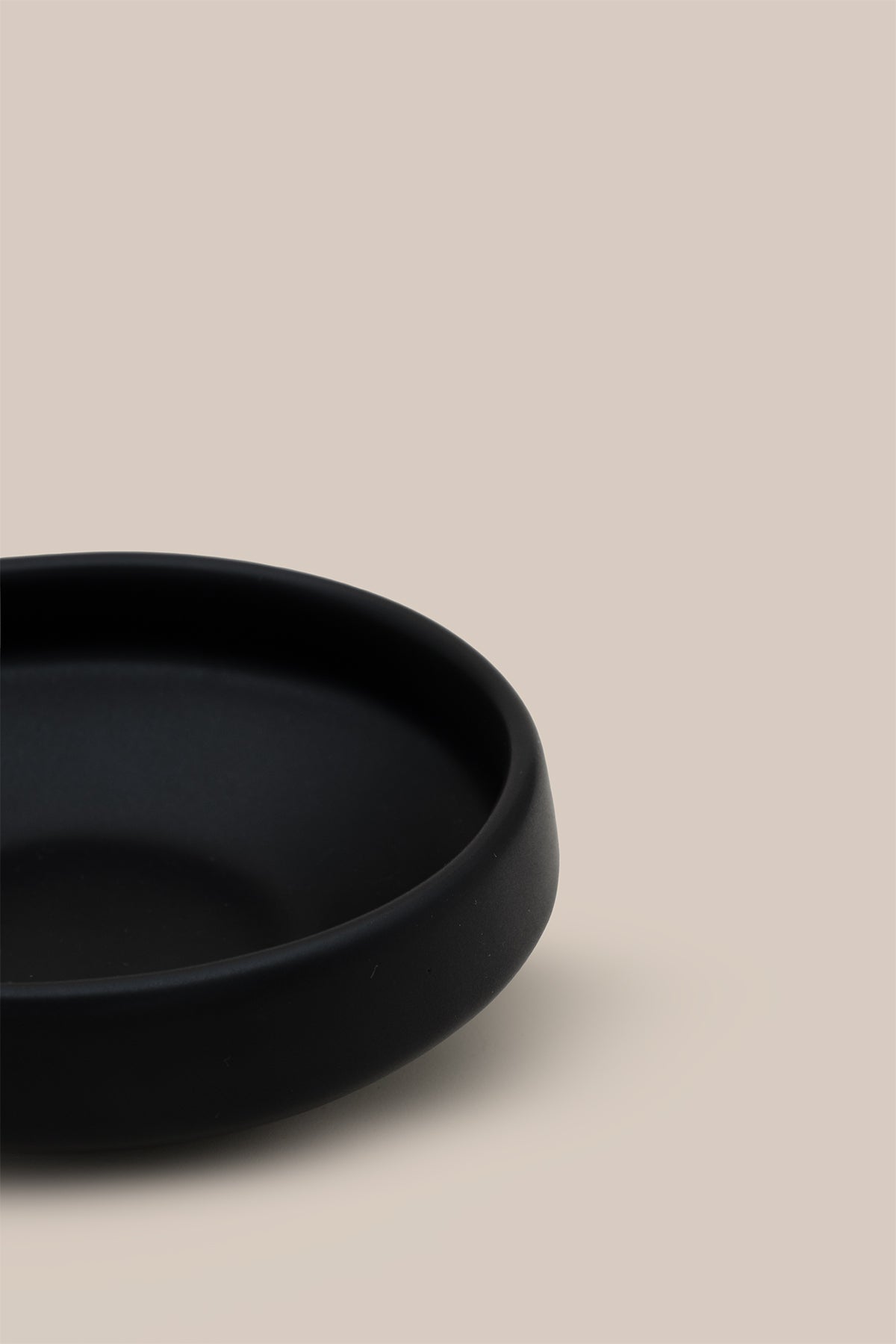 Stoneware Küçük Kase Siyah 11 x4 cm