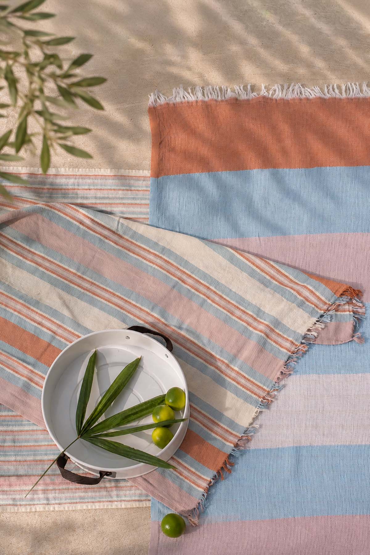 Stripe Fushion Peştemal Pastel