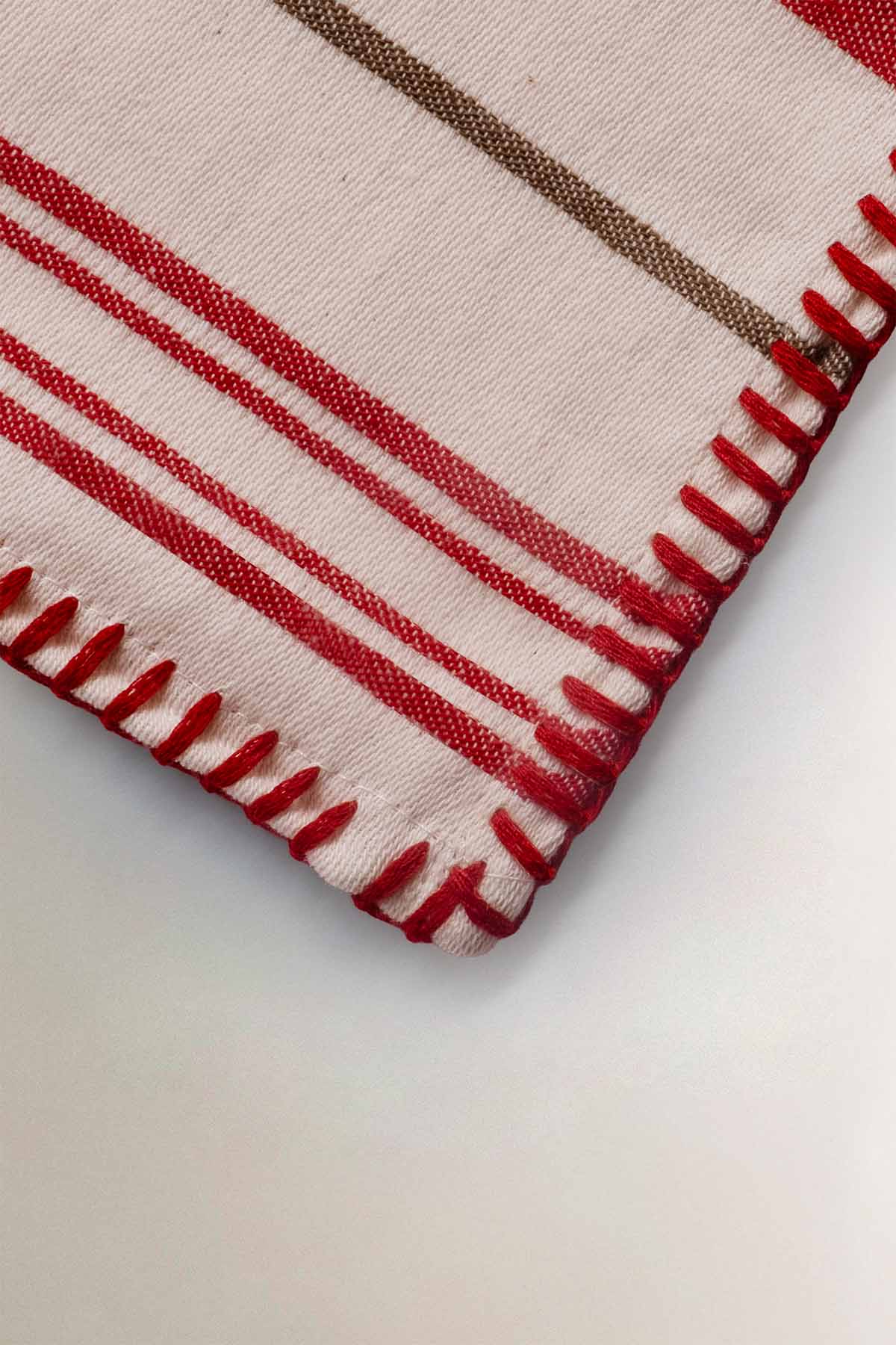 Çizgili Pamuk 2'li Peçete Seti