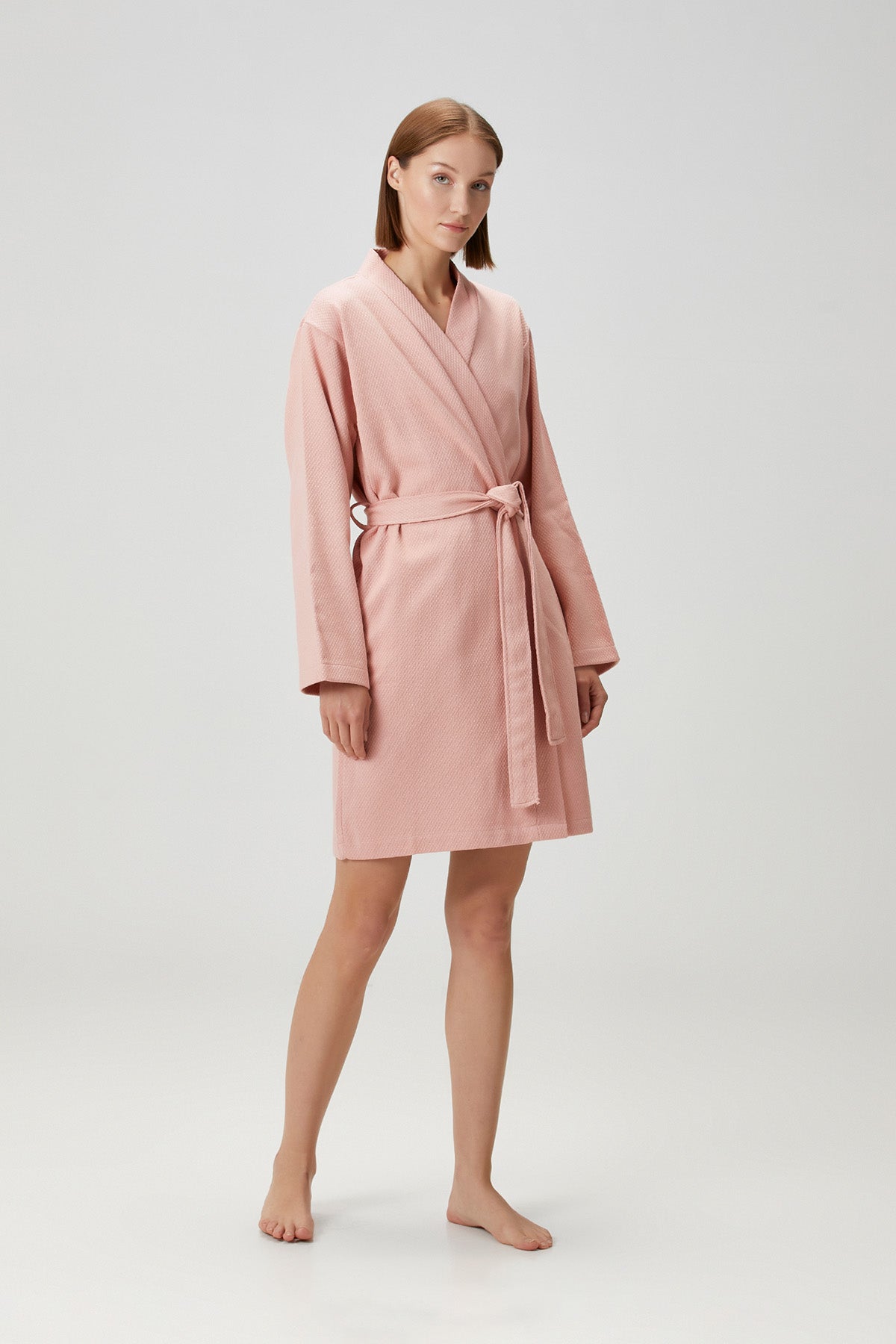 Dokulu SPA Bornozu Pembe