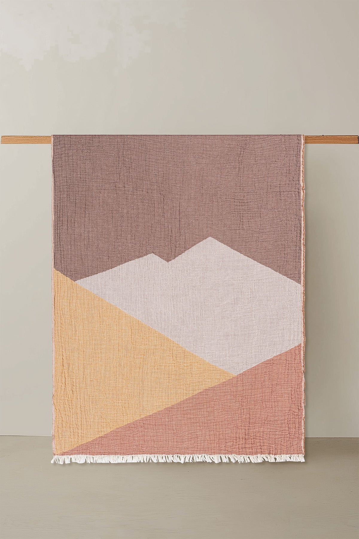 The View Sofa Throw Oak Buff-Bison