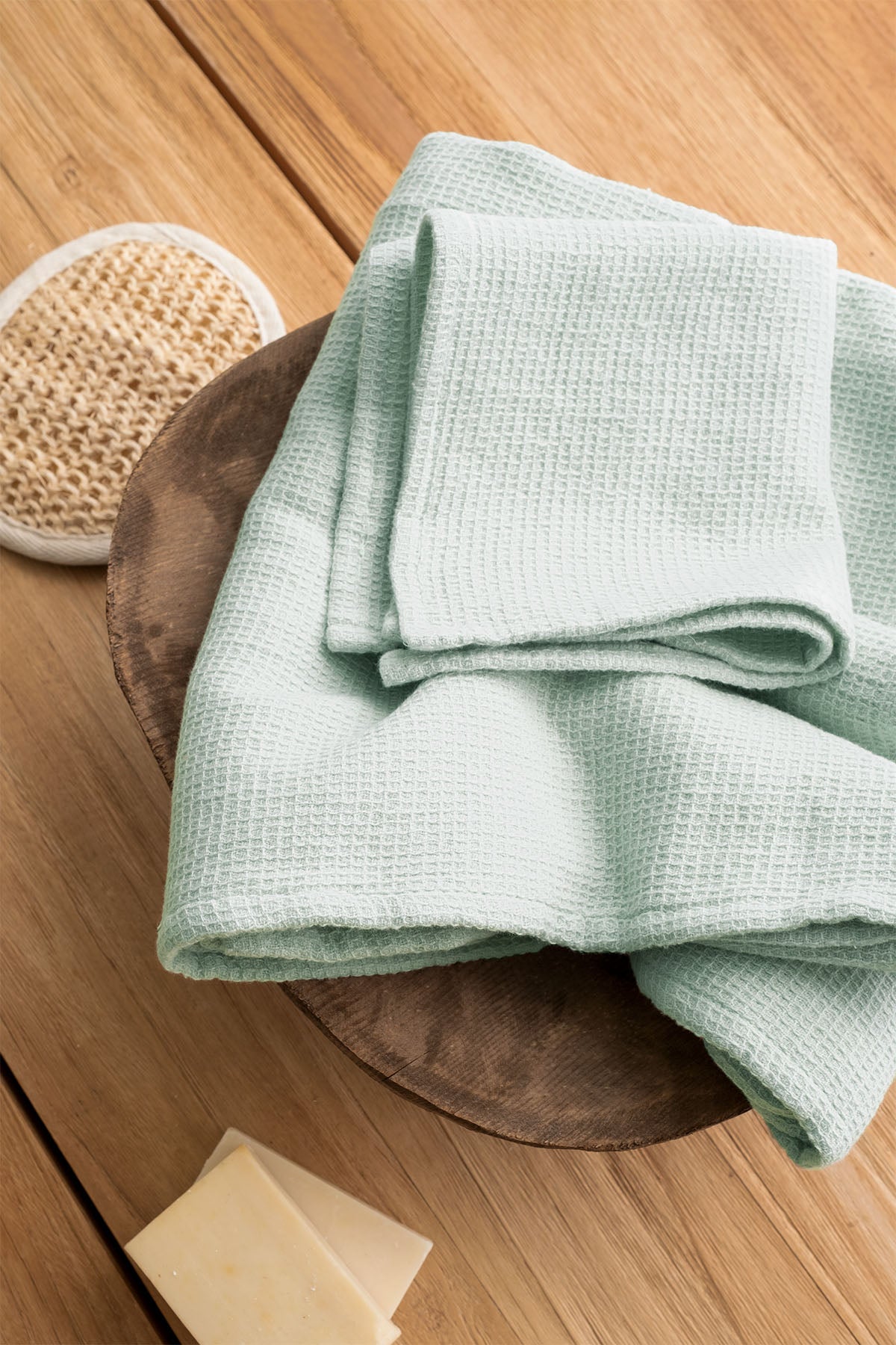 Waffle Towel Sage