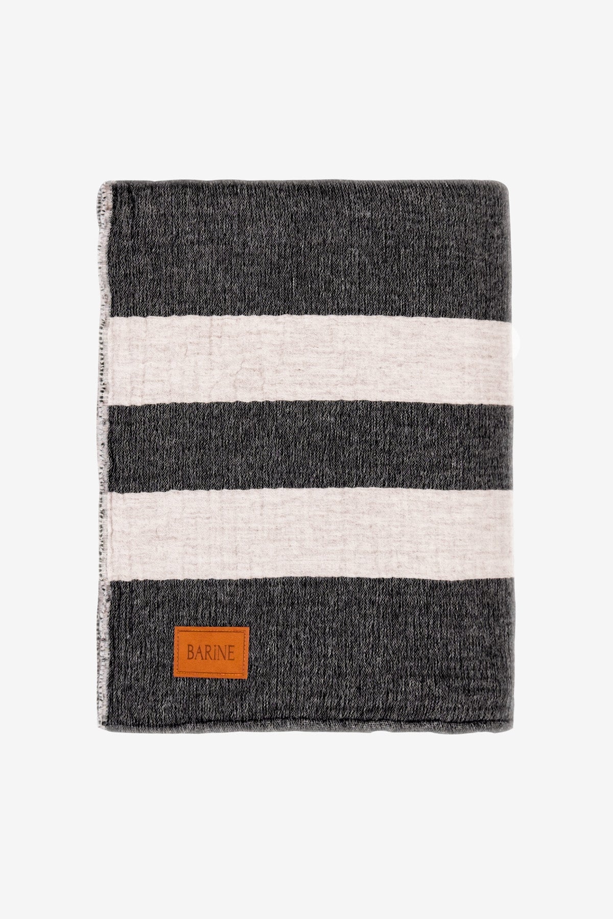 Wool Cocoon Wool Sofa Throw Black