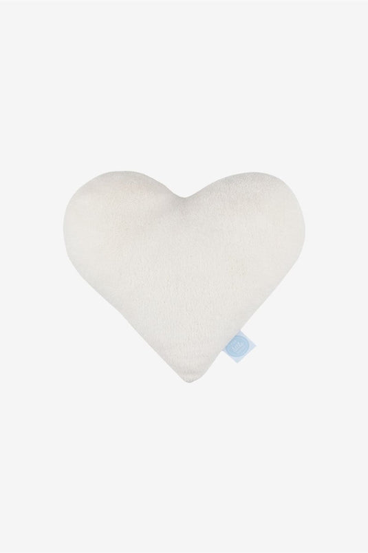 Декоративная подушка в форме сердца Экрю