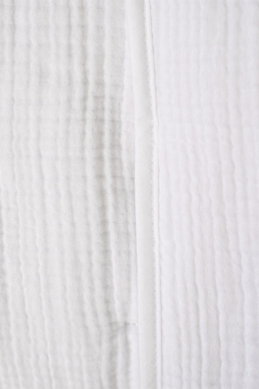 Муслиновое одеяло Koza белое