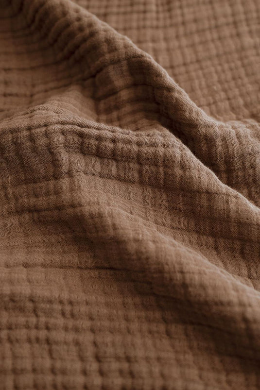 Linen Gauze Linen Bedspread Bison