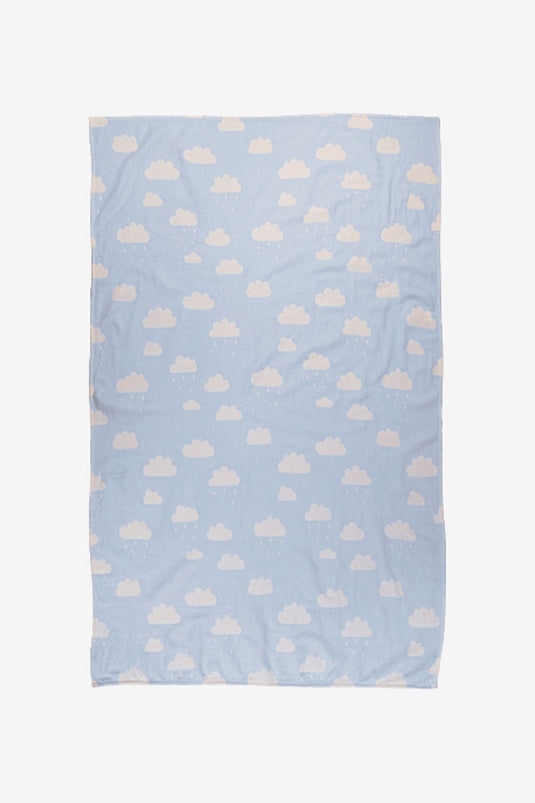 Новое детское одеяло Cloud, синее