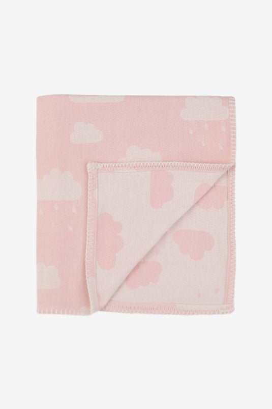 New Cloud Baby Blanket Pink