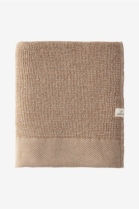 Одеяло для дивана из пергамской шерсти верблюжьего цвета