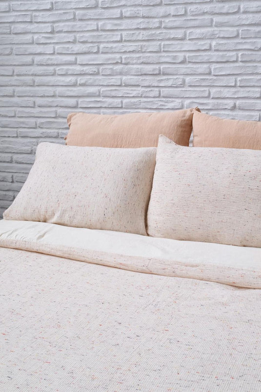 Bettbezug aus persischer Baumwolle mit bunten Punkten