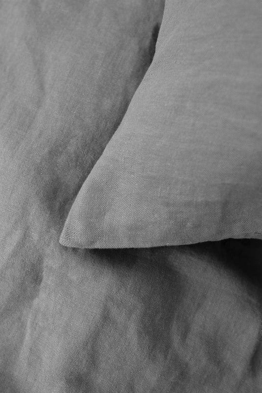 Serenity Linen Duvet Cover Paloma