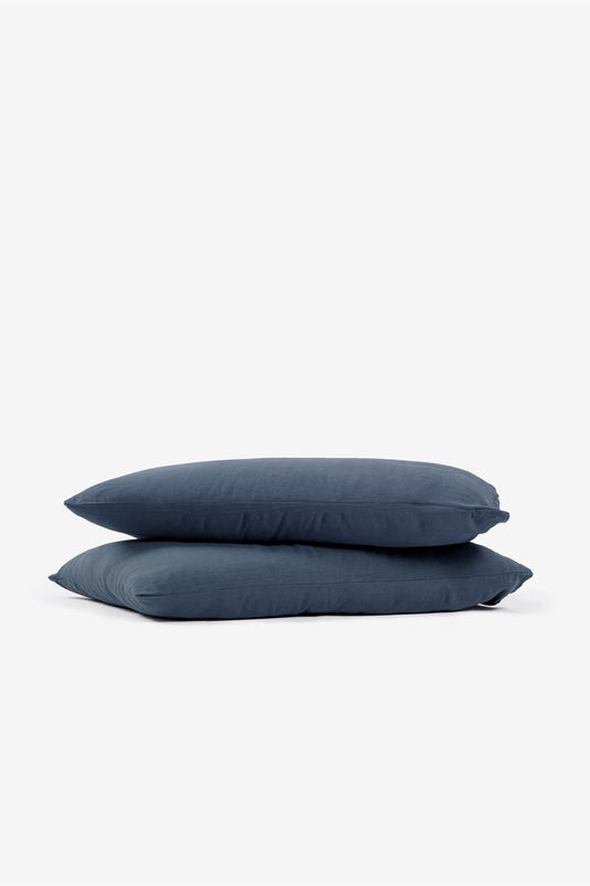 Serenity Linen Pillowcase Set of 2 Dusk