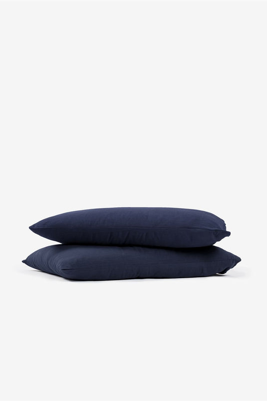 Serenity Linen Pillowcase Set of 2 Indigo