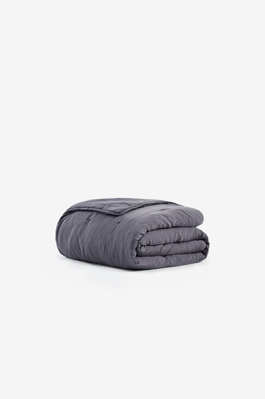 Smooth Baby Quilt Anthracite