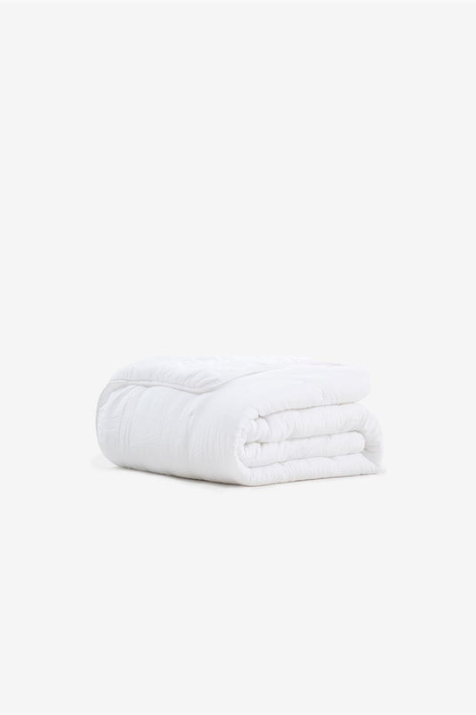 Smooth Baby Quilt White