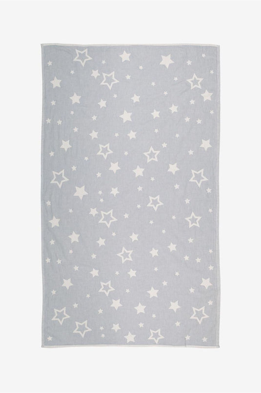 Twinkle Star Sofaüberwurf, Grau